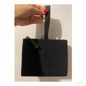 Giorgio Armani Beauty Cosmetic Makeup Bag Case Storage Bag Travel Pouch Clutch